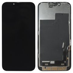 Дисплей для iPhone 13 (6.1") LCD экран тачскрин Донор (Original Refurbished) Black
