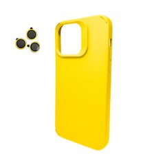 Чохол Cosmic Silky Cam Protect для Apple iPhone 13 Pro Yellow