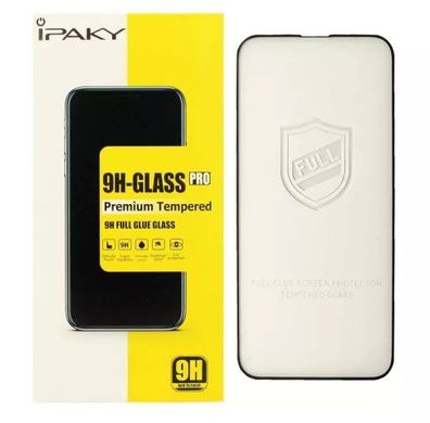 Защитное стекло iPaky Glass для iPhone 14 Plus Черная рамка