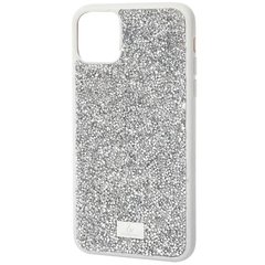 Сріблястий чохол Bling Rock Diamond Case для iPhone 14 Pro Max Silver