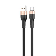 Кабель CHAROME C23-02 USB-A to USB-C charging data cable Black (6974324910755)