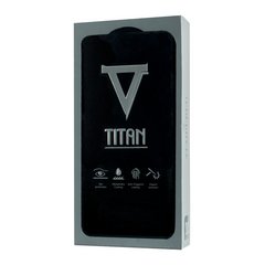 Защитное стекло TITAN Agent Glass для iPhone 14 Pro/15 черное