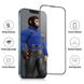 Захисне скло 2.5D Blueo Corning Gorilla Glass для iPhone 15 Pro Max чорне