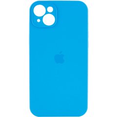 Чохол Silicone Full Case AA Camera Protect для Apple iPhone 15 44,Light Blue