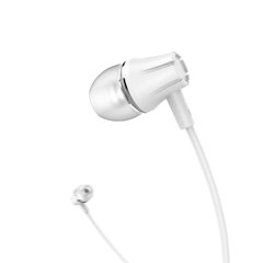 Наушники BOROFONE BM21 Graceful universal earphones with mic White (BM21W)