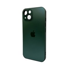 Чохол AG Glass Matt Frame Color Logo для Apple iPhone 15 Cangling Green