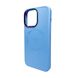 Чохол AG Glass Sapphire MagSafe Logo для Apple iPhone 12 Pro Max Sierra Blue
