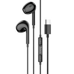 Наушники HOCO M101 Max Crystal grace Type-C wire-controled digital earphones with microphone Black (6931474782434)