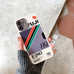Чехол Fuji в стиле ретро для iPhone 12 Pro с защитой камеры, Білий