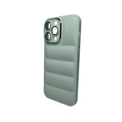 Чохол Down Jacket Frame для Apple iPhone 13 Pro Max Mint Green