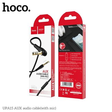 Кабель Hoco AUX with mic UPA15 Grey