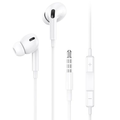 Навушники Usams SJ451 EP-41 3.5mm In-ear Earphone 1.2m White (SJ451HS01)