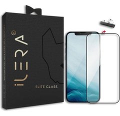 Защитное стекло iLera DeLuxe FullCover Glass для iPhone 15 Plus (сеточка + рамка)
