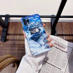 Синий чехол The North Face "Эверест" для iPhone 7 Plus/8 Plus, Темно-синій