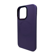 Чохол AG Glass Sapphire MagSafe Logo для Apple iPhone 15 Purple