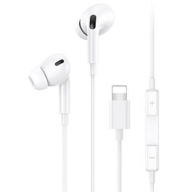 Навушники Usams SJ453 EP-41 Lightning In-ear Earphone 1.2m White (SJ453HS01)