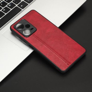 Чохол Cosmiс Leather Case для Xiaomi Redmi Note 12 Pro 5G Red