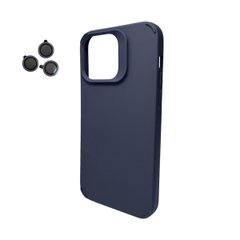 Чехол Cosmic Silky Cam Protect для Apple iPhone 15 Pro Max Deep Blue