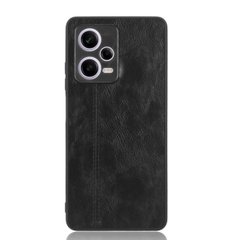 Чехол Cosmiс Leather Case для Xiaomi Redmi Note 12 Pro 5G Black