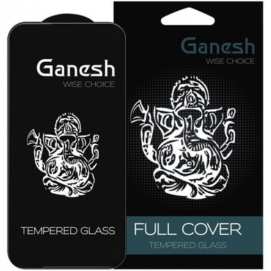 Захисне скло Ganesh 3D для iPhone 11 Pro Max / XS Max (6.5 ") (Чорний)