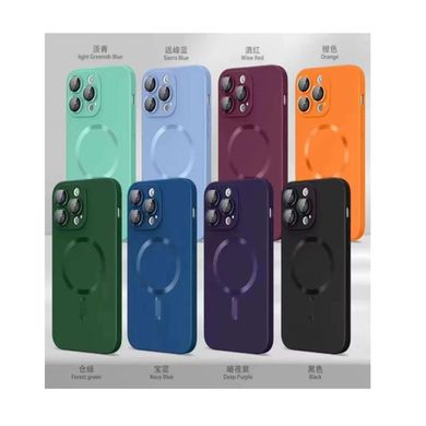 Чохол Cosmic Frame MagSafe Color для Apple iPhone 14 Pro Max Deep Purple