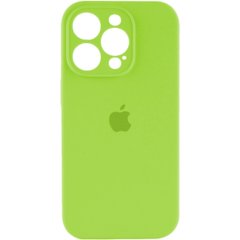 Чохол Silicone Full Case AA Camera Protect для Apple iPhone 13 Pro Max 24,Shiny Green