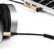 Аудiокабель HOCO UPA02 AUX Spring Audio cable (with Mic) Black (6957531025689)