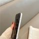 Чохол для iPhone 15 Pro Bearbrick мармуровий Чорний