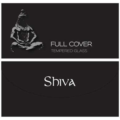 Защитное стекло Shiva (Full Cover) для iPhone 15 Plus черное