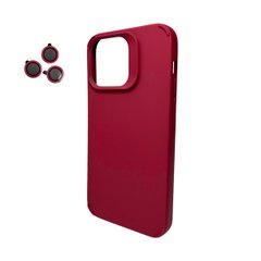 Чохол Cosmic Silky Cam Protect для Apple iPhone 14 Pro Max Wine Red