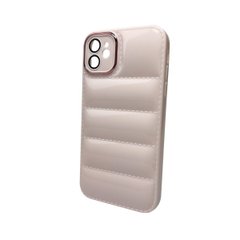 Чехол Down Jacket Frame для Apple iPhone 15 Pink