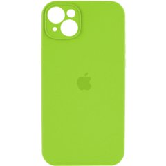 Чохол Silicone Full Case AA Camera Protect для Apple iPhone 15 24,Shiny Green
