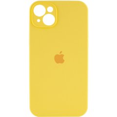 Чохол Silicone Full Case AA Camera Protect для Apple iPhone 15 56,Sunny Yellow