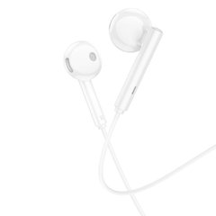 Наушники BOROFONE BM82 Art music digital earphones with mic Type-C White (BM82CW)