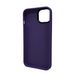 Чохол AG Glass Sapphire MagSafe Logo для Apple iPhone 14 Purple