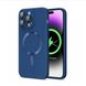 Чохол Cosmic Frame MagSafe Color для Apple iPhone 15 Navy Blue