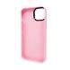 Чохол AG Glass Sapphire MagSafe Logo для Apple iPhone 14 Pink