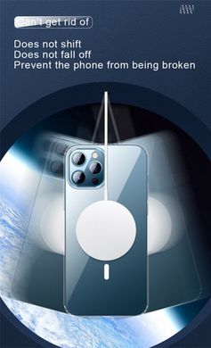 Чохол Cosmic Acrylic MagSafe HQ для Apple iPhone 15 Transparent