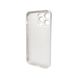 Чохол AG Glass Matt Frame Color Logo для Apple iPhone 14 Pro Max Pearly White