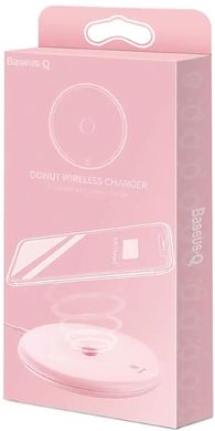 Бездротове зарядний пристрій Baseus WXTTQ-04 рожевий