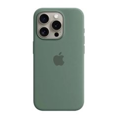 Чохол Silicone Full Case AAA MagSafe IC для iPhone 15 Green