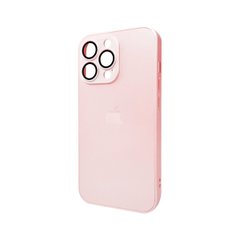 Чохол AG Glass Matt Frame Color Logo для Apple iPhone 12 Pro Max Chanel Pink