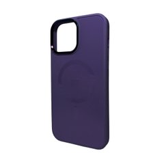 Чехол AG Glass Sapphire MagSafe Logo для Apple iPhone 15 Pro Max Purple