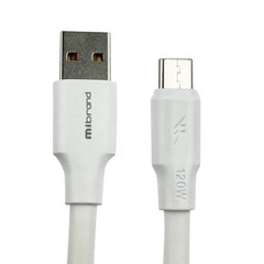 Кабель Mibrand MI-98 PVC Tube Cable USB for Micro 120W 1m White (MIDC/98MW)