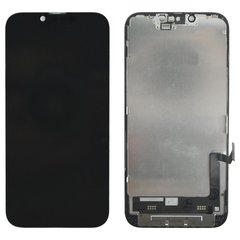 Дисплей для iPhone 14 (6.1") LCD экран тачскрин Донор (Original Refurbished) Black