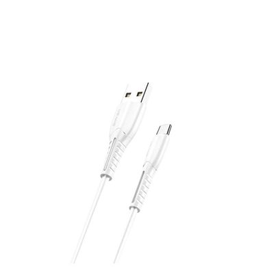 МЗП Usams Travel Charging Set Send-Tu Series (T20 Dual USB Round Charger+U35 Type-C cable) White (XTXLOGT18TC05)