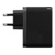 МЗП Baseus GaN3 Pro Fast Charger C+U 100W (Cable Type-C to Type-C 100W(20V/5A) 1m) Black (CCGP090201)
