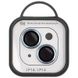 Захисне скло Metal Classic на камеру (в упак.) iPhone 14 (6.1") / 14 Plus (6.7") Блакитний / Light Blue