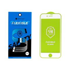 Титанове скло для Iphone 7/8/SE (2020) Flexible Nano BestSuit ™ White