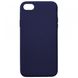 Накладка Leather Case Full for iPhone 7/8 blue
